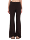 Dark Brown Flared Pant 1