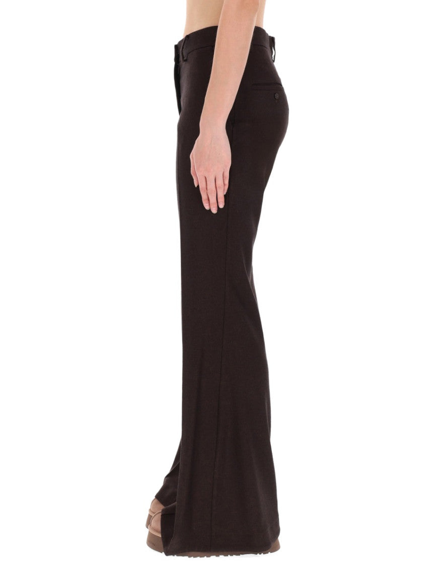 Dark Brown Flared Pant 3
