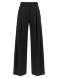 Black Loose Pleated Pants 1