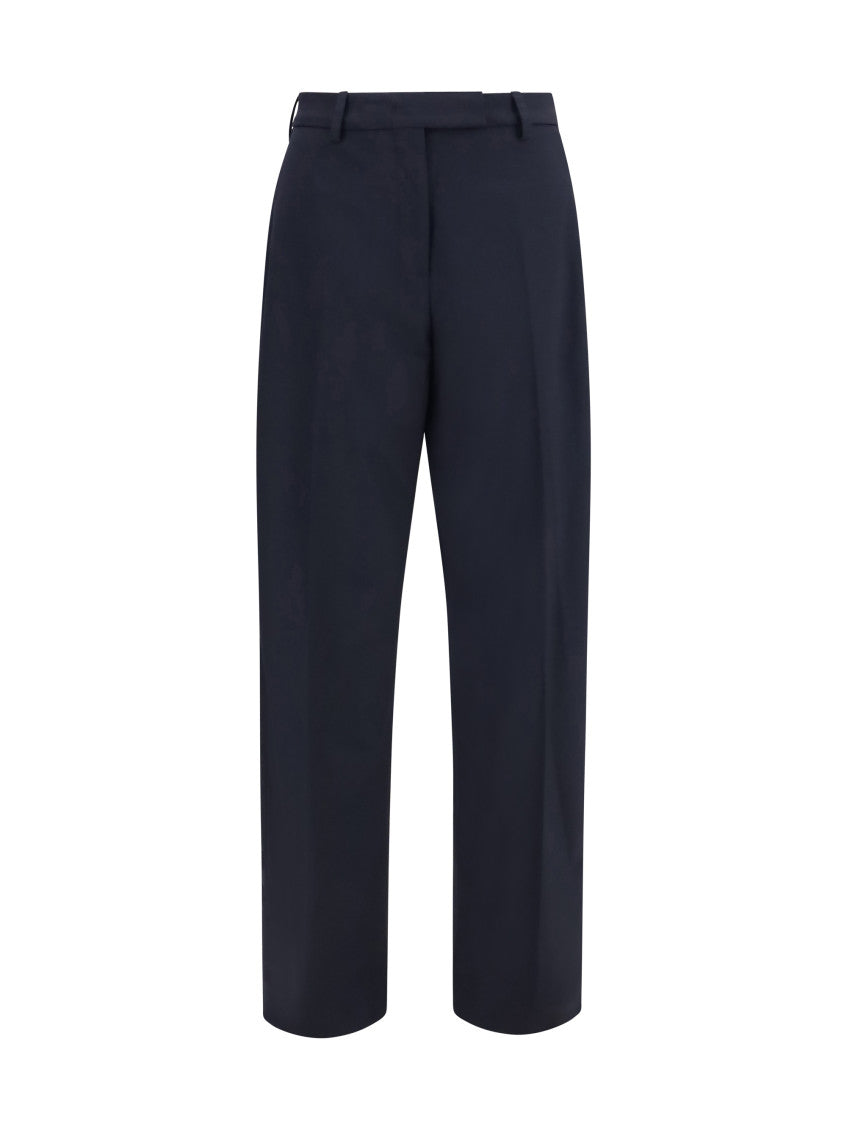 Dark Blue Straight Pants 1