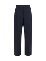 Dark Blue Straight Pants 1