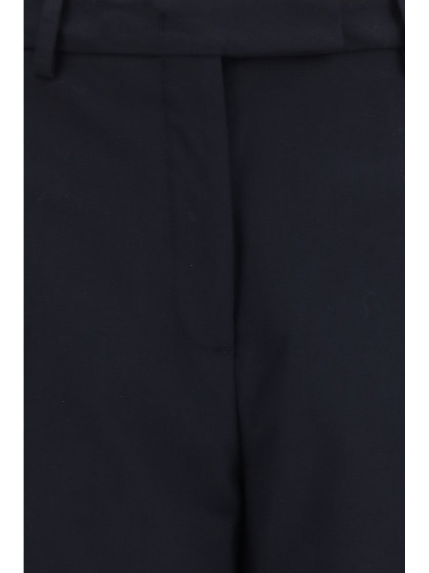 Dark Blue Straight Pants 3