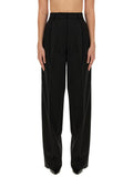 Black Regular Pleated Pants 1