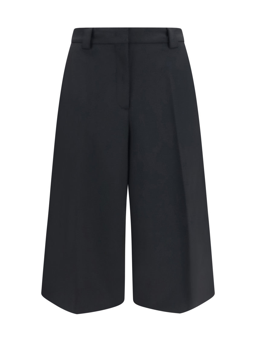 Black Tailored Bermudas Pants 1