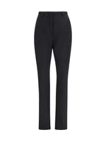 Black Skinny Flat Front Pants 1