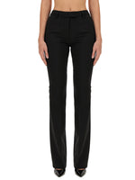 Black Skinny Flat Front Pant 1