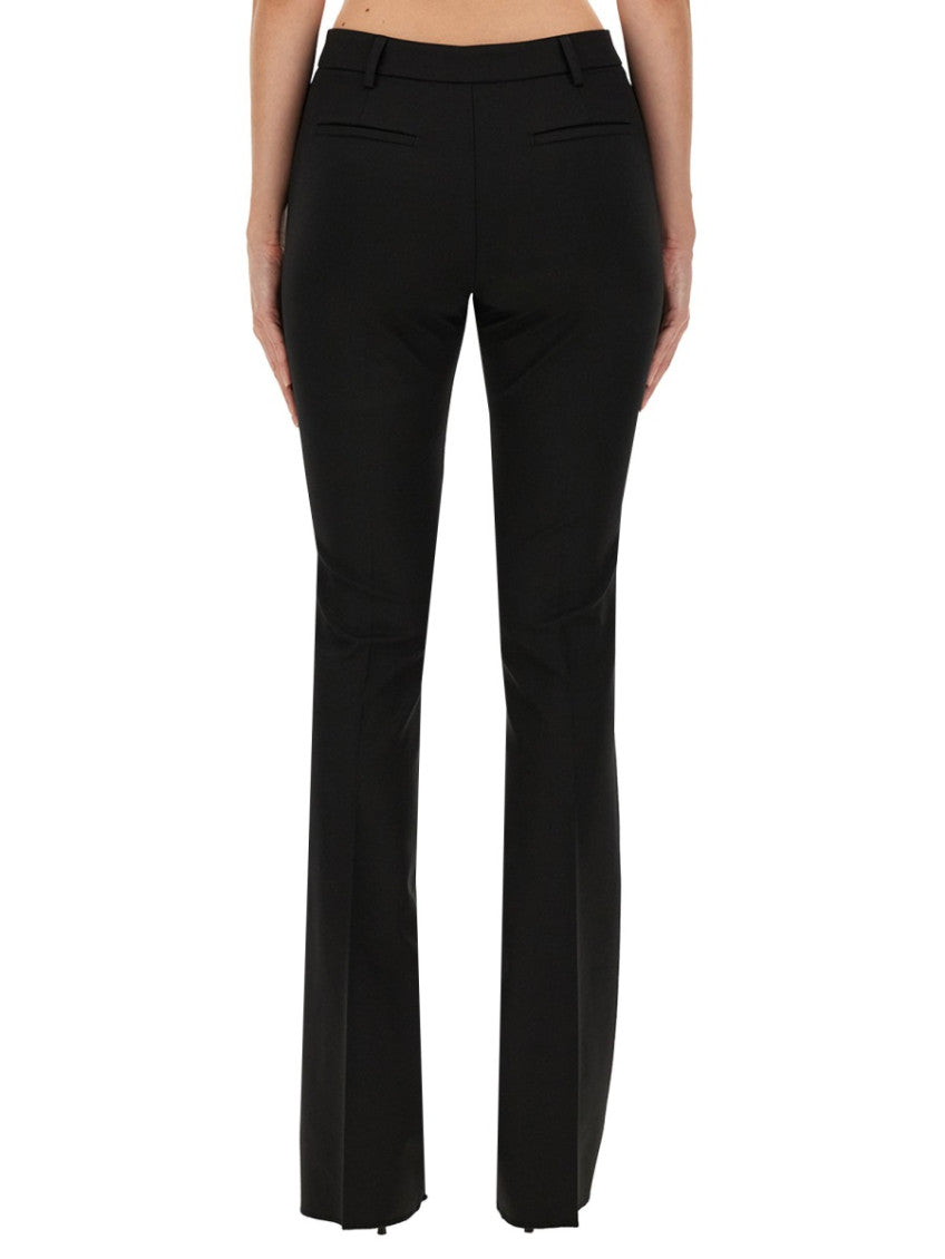 Black Skinny Flat Front Pant 2