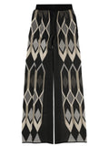 Multicolor Relaxed Elasticated Pants 1