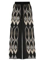 Multicolor Relaxed Elasticated Pants 1