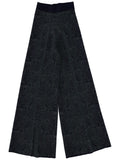 Black Loose Elasticated Pants 1