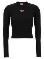 Black Embroidered Logo T-Shirt 1