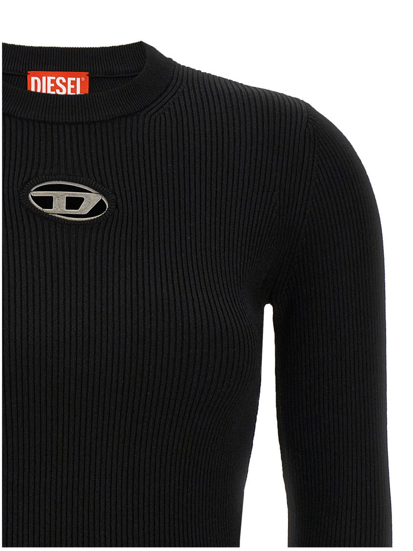 Black Embroidered Logo T-Shirt 3