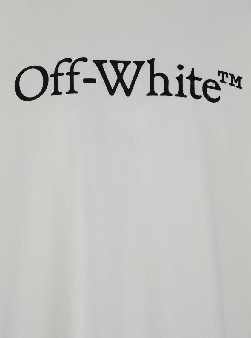 White Logo print T-Shirt 3