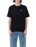 Black Embroidered Logo T-Shirt 1