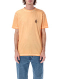 Orange Embroidered Logo T-Shirt 1