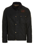 Dark Green Logo Patch Jacket 1