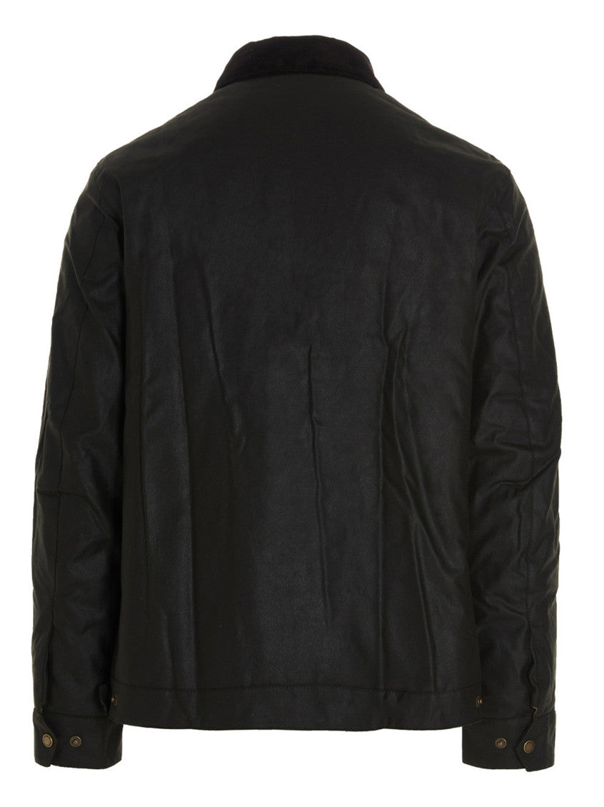 Dark Green Logo Patch Jacket 2