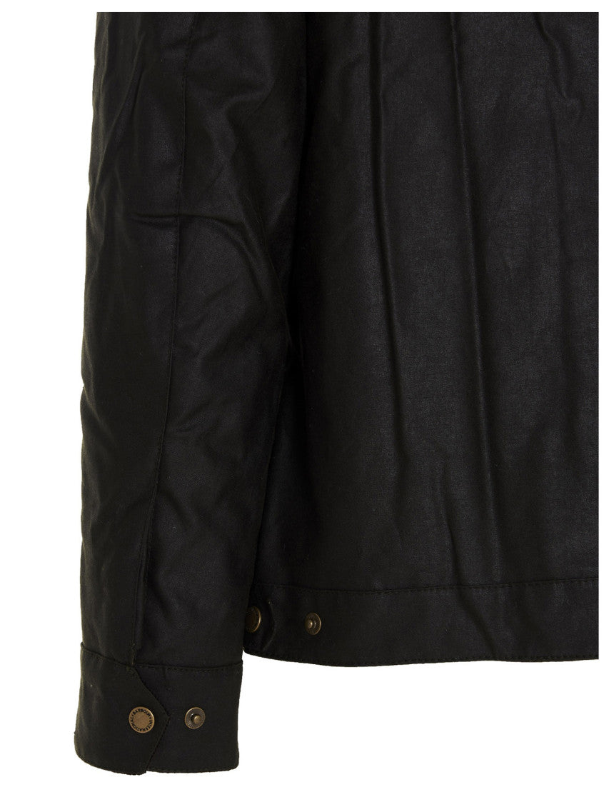 Dark Green Logo Patch Jacket 4