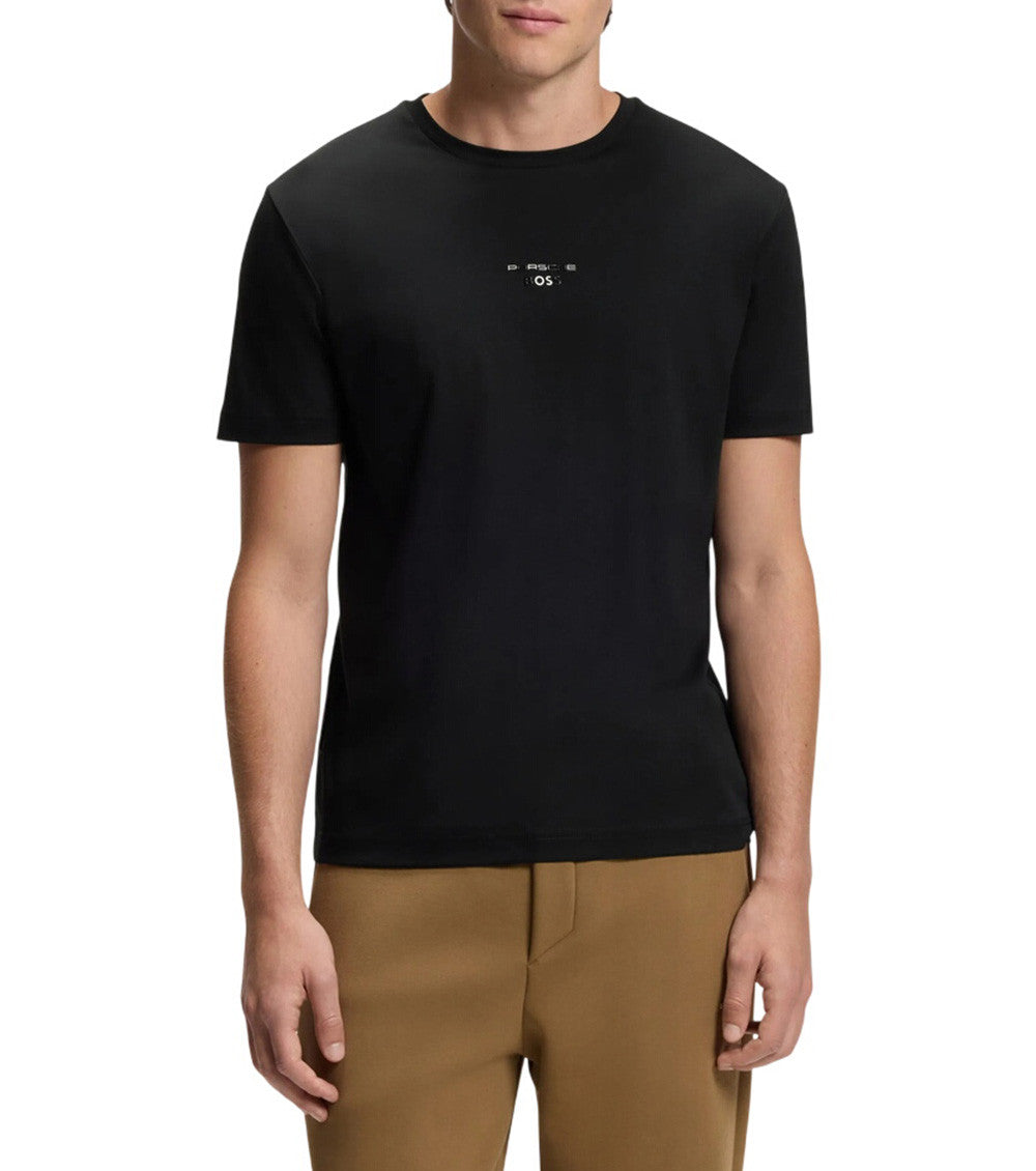 Black Crew Neck T-Shirt 2