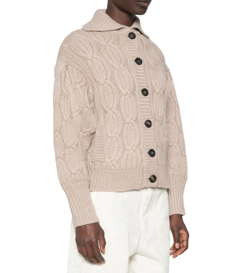 Beige Knitted Sweater 3
