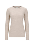 Beige Crew Neck Sweater 1