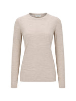 Beige Crew Neck Sweater 1