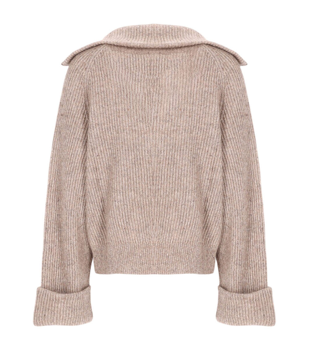 Brown Knitted Sweater 2