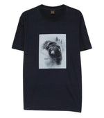 Dark Blue Graphic T-Shirt 1