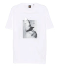 White Graphic Print T-Shirt 1