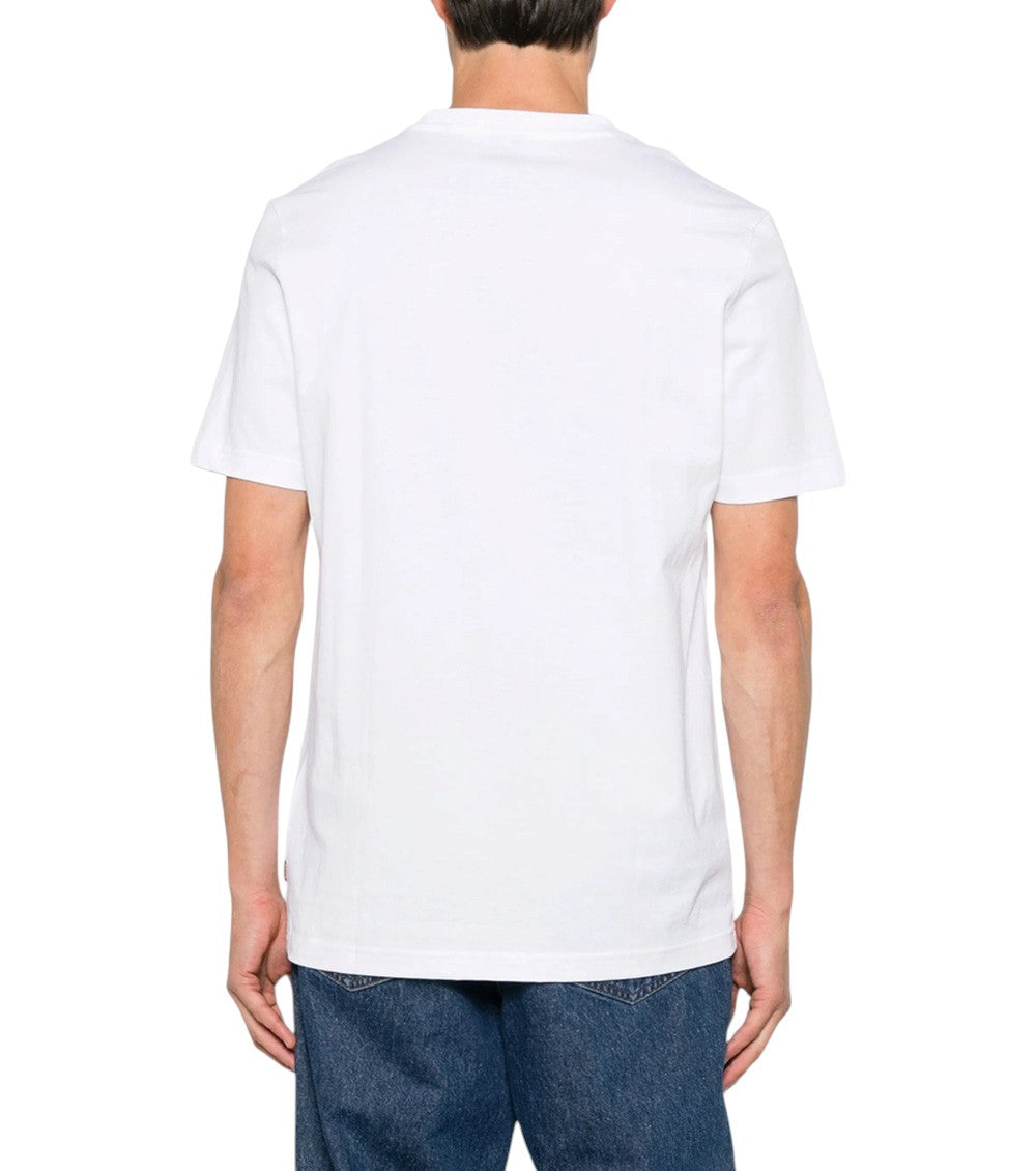 White Graphic Print T-Shirt 3