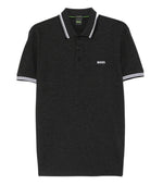 Dark Grey  Shirt Collar Polo 1