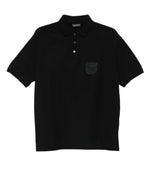 Black Shirt Collar Polo 1