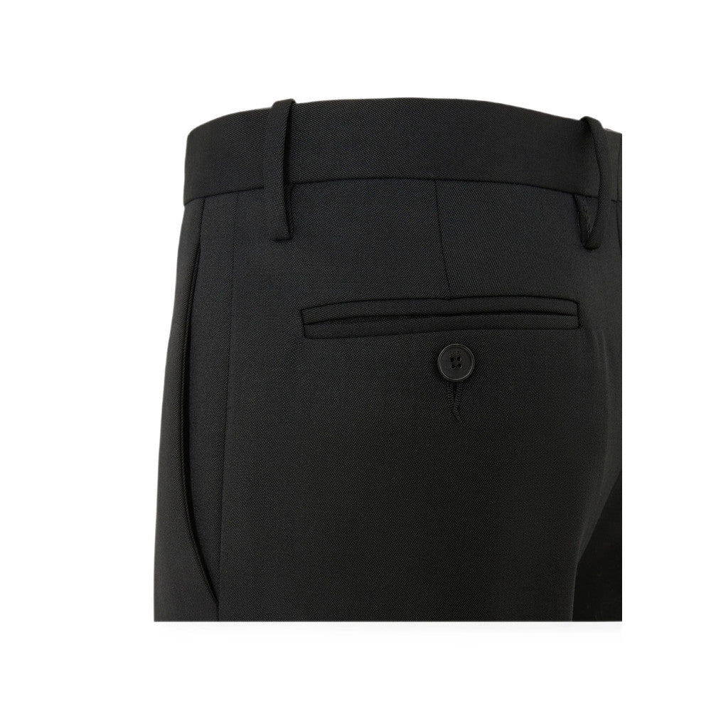Black Flat Front Pant 3