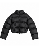 Black Quilted Jacket 1