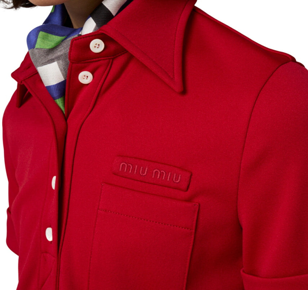 Red Shirt Collar Polo 3