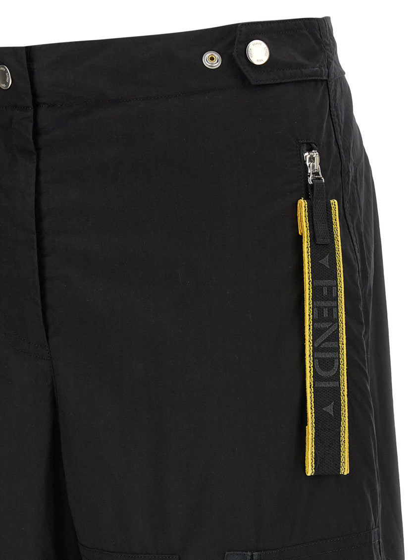 Black Loose Cargos Pants 3