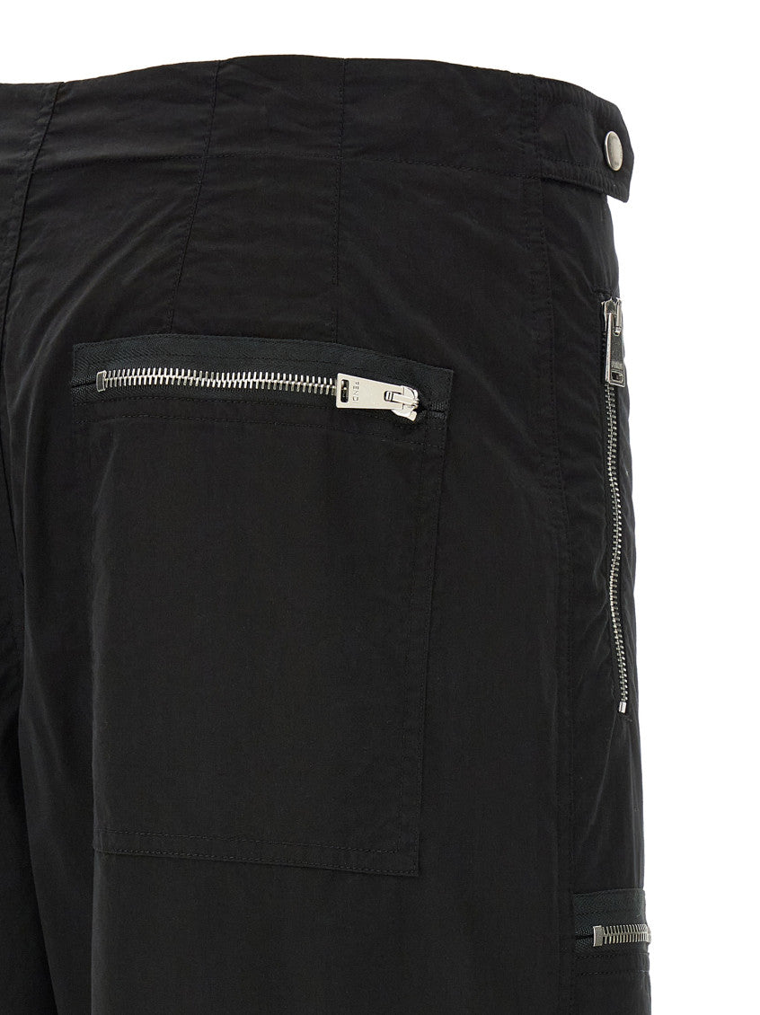 Black Loose Cargos Pants 4