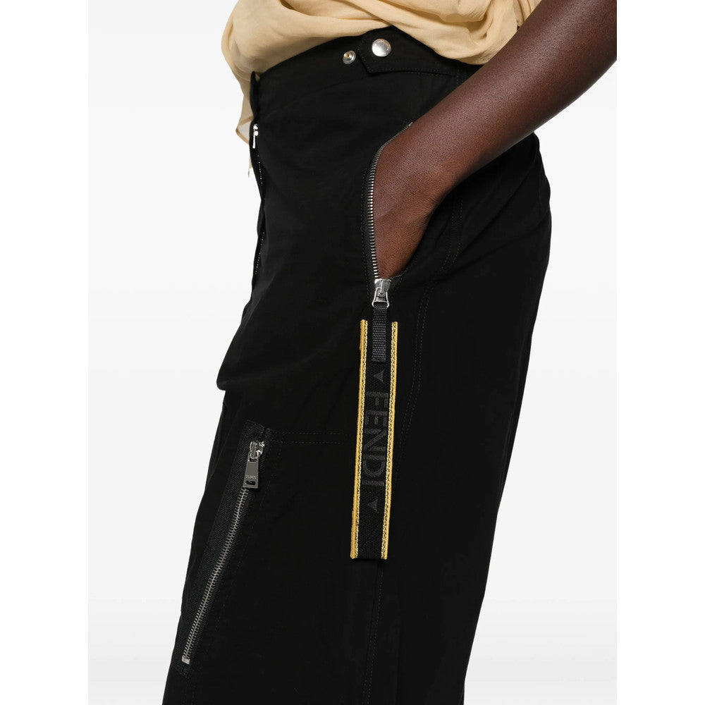 Black Loose Cargos Pants 2
