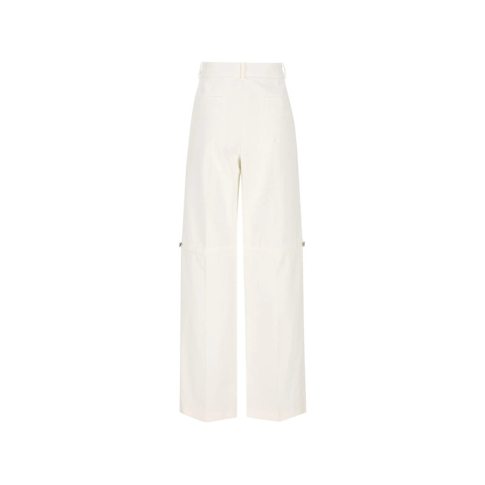 White Flat Front Pant 2