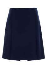 Blue Above Knee Skirt 1