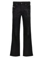 Black Mid Rise Jeans 1