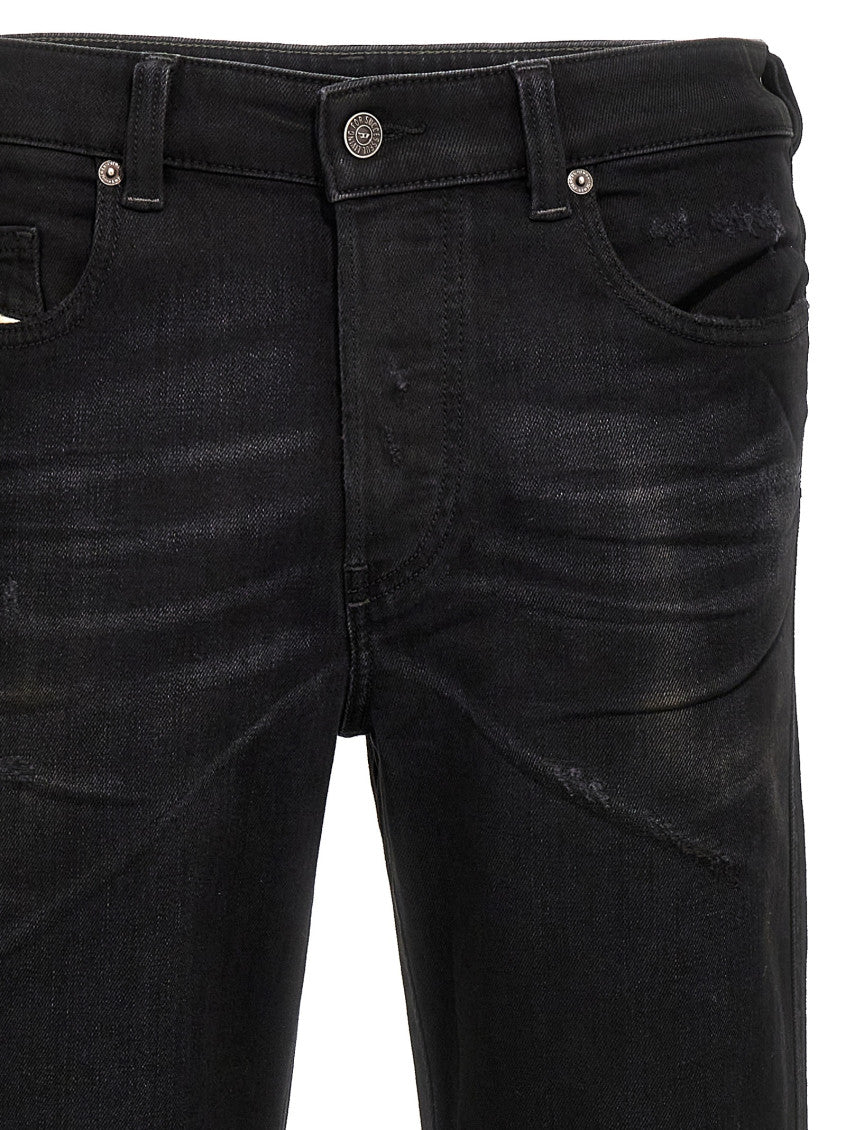 Black Mid Rise Jeans 3