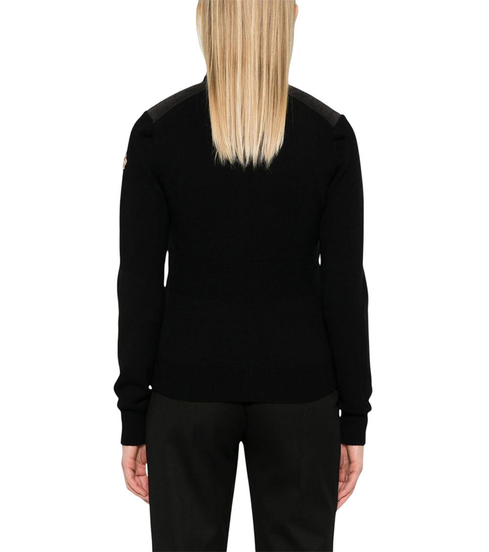 Black Quilted Jacket 2