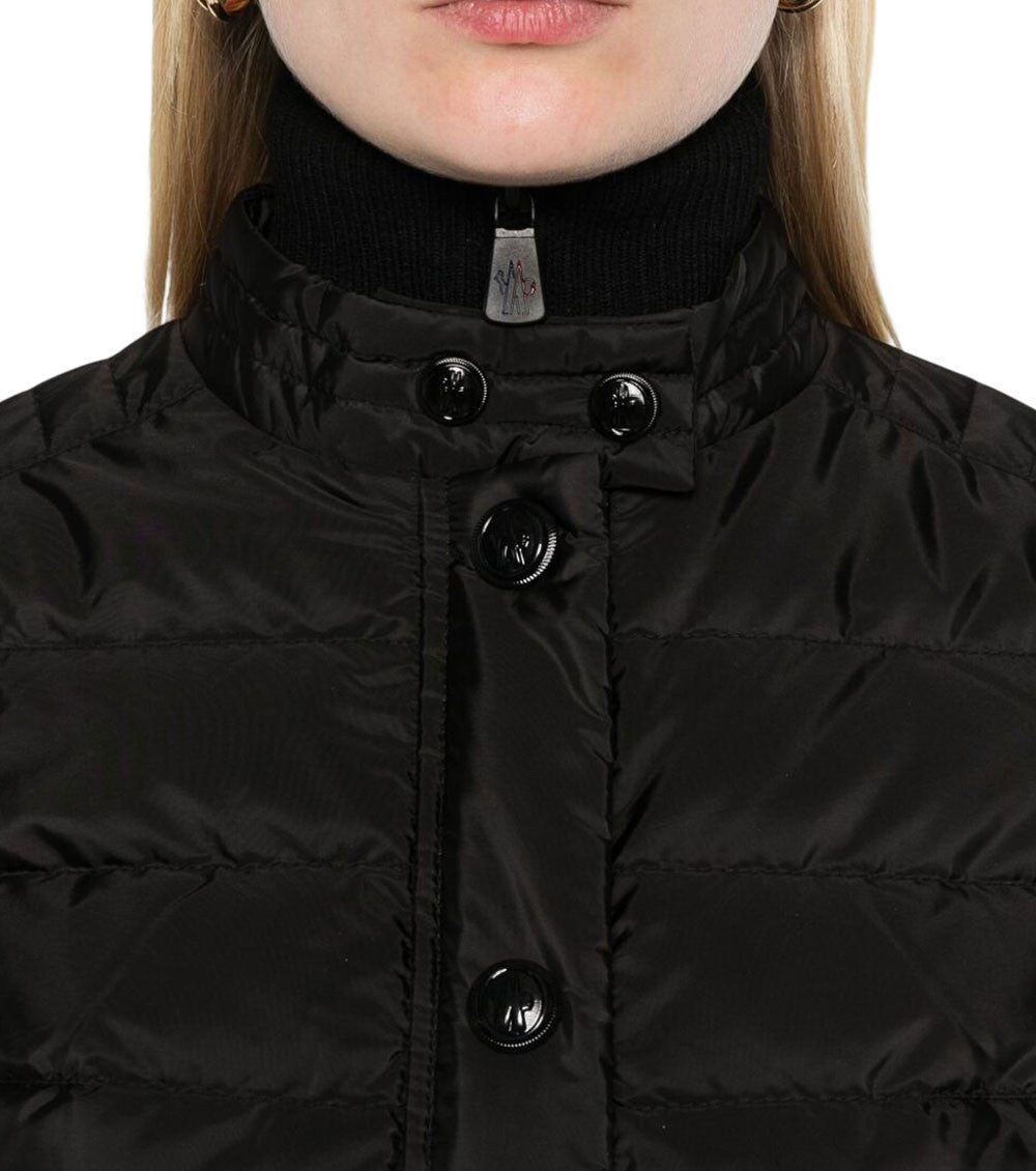 Black Quilted Jacket 3