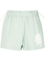 Green Logo Shorts 1