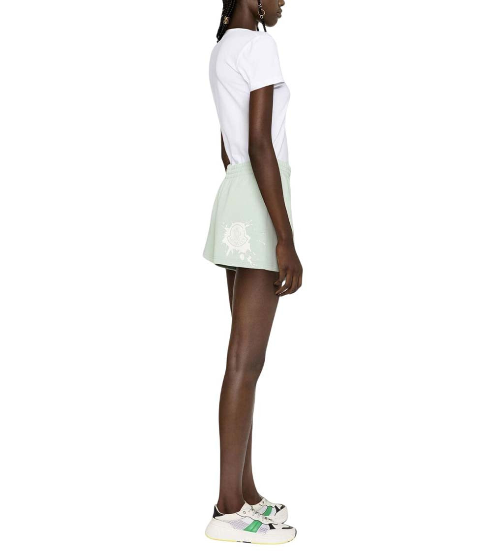 Green Logo Shorts 4