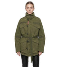 Green Mock Collar Jacket 1