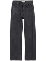 Black Mid Rise Jeans 1