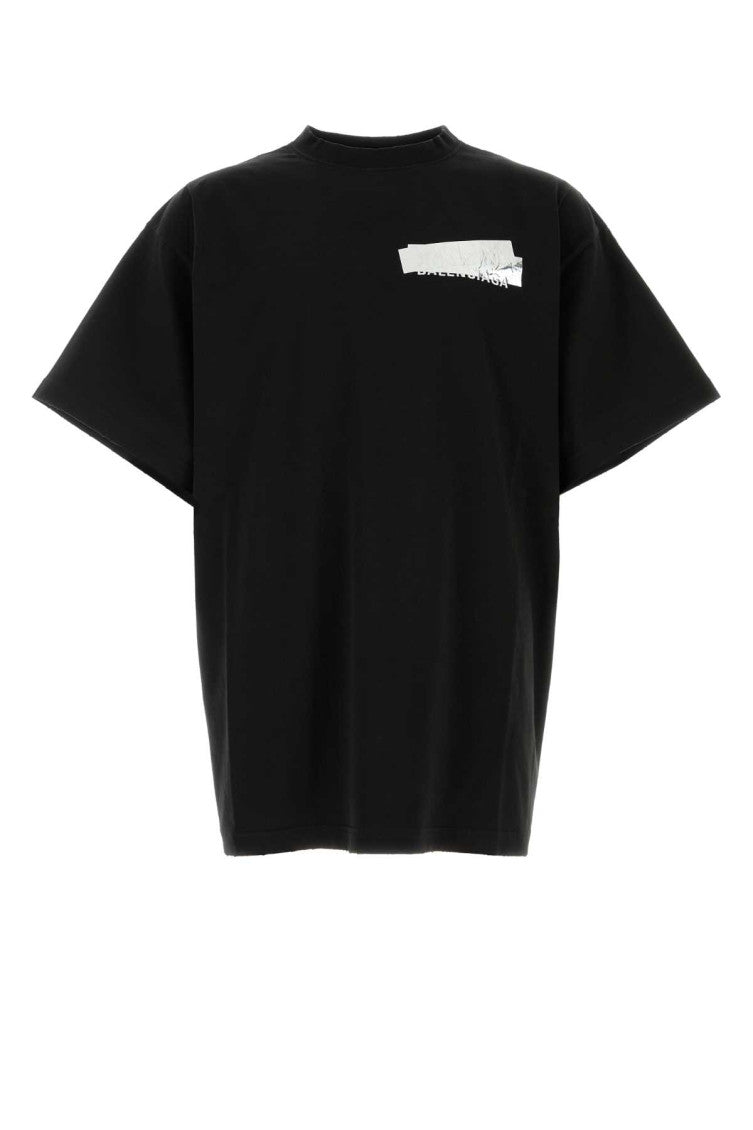Black Crew Neck T-Shirt 1