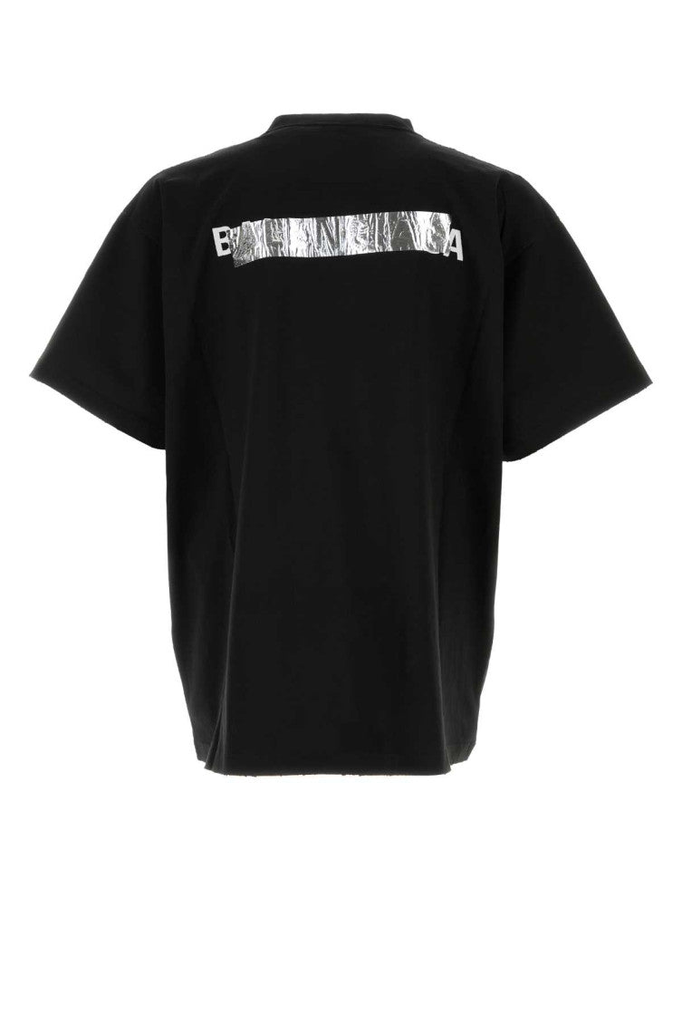 Black Crew Neck T-Shirt 2
